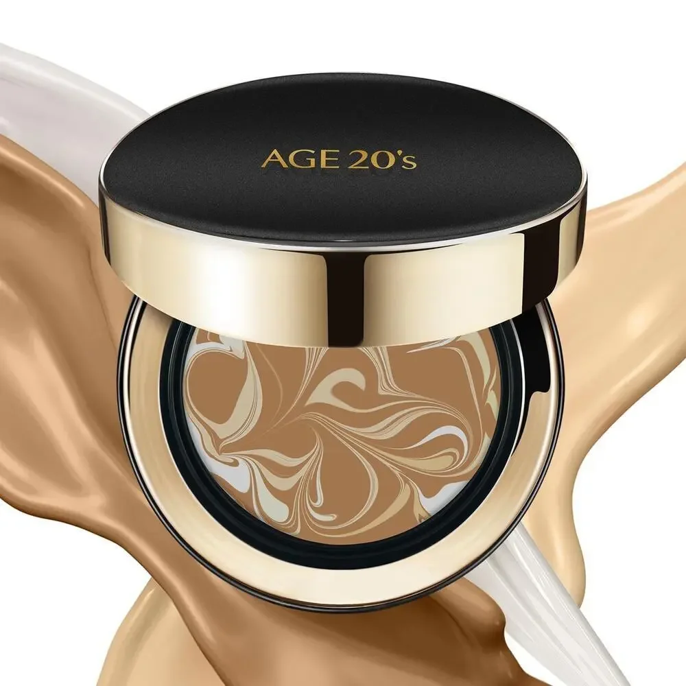 NEW Age20's Signature Essence Cover Pact Intense Cover Foundation 29 Caramel NIB